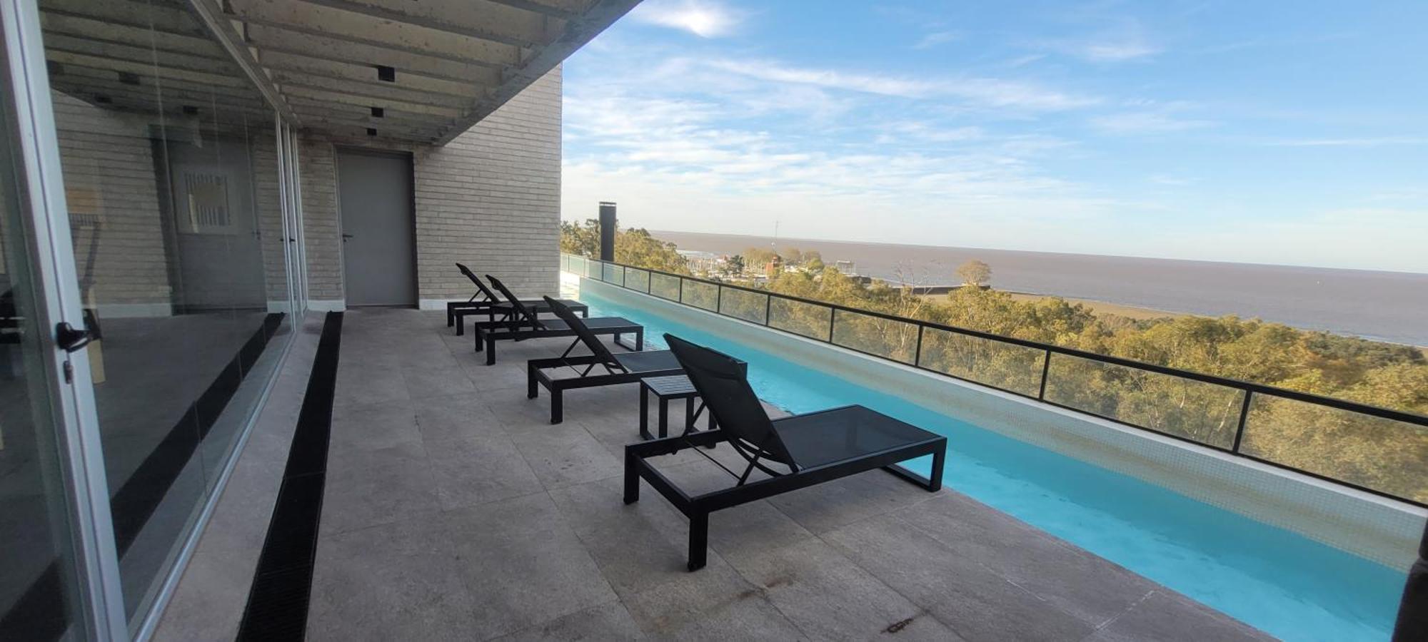Monoambiente C/vista Al Rio-pax3 Apartamento